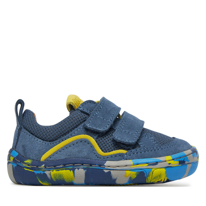 Sneakersy Froddo Barefoot Base G3130261-3 M Granatowy - chłopięce