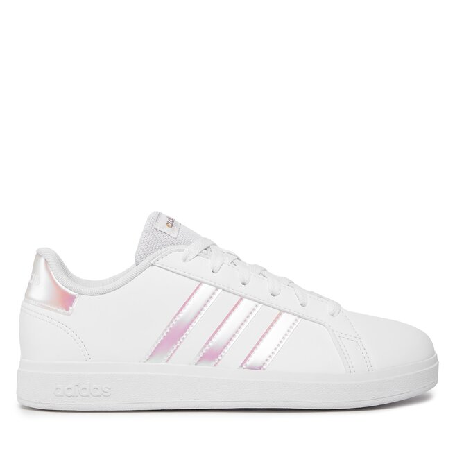 Sneakersy adidas Grand Court Lifestyle Lace Tennis Shoes GY2326 Biały - chłopięce