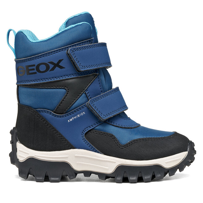 Śniegowce Geox J Himalaya Boy B Abx J46FRE 0FU50 C4321 S Niebieski - chłopięce