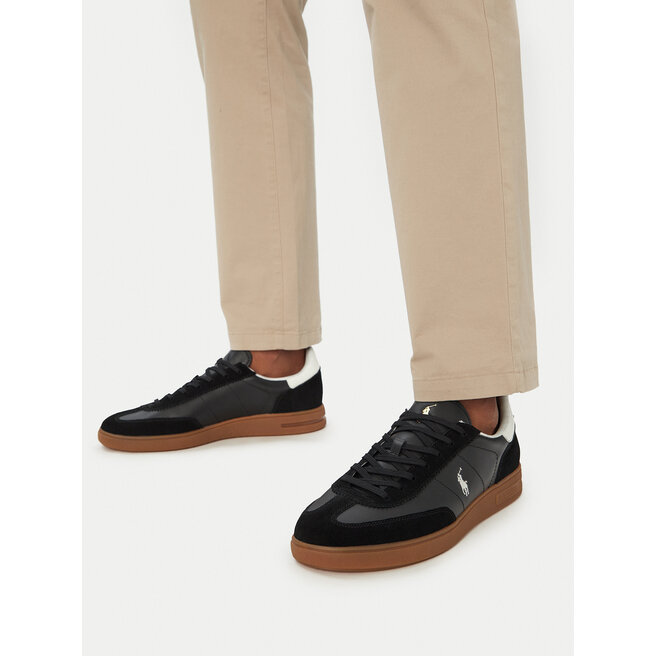Sneakersy Polo Ralph Lauren 809961181002 Czarny - męskie