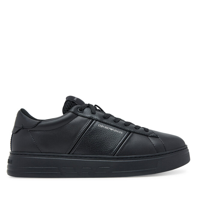 Sneakersy Emporio Armani EM003701 AF18017 MC005 Czarny - męskie