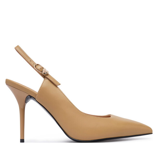 Szpilki LOVE MOSCHINO JA10149G1PIA0104 Brązowy - kobiece