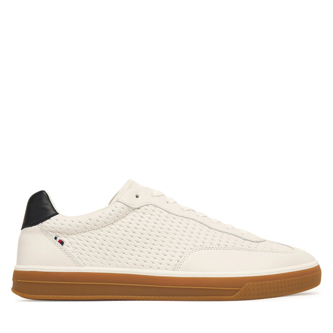 Sneakersy Tommy Hilfiger Lo Lux Cut Out FM0FM05926 Biały - męskie