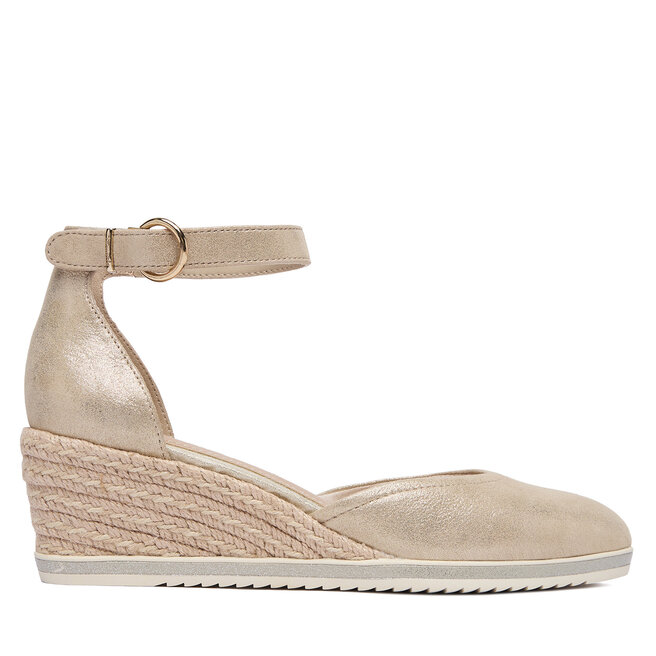 Espadryle Tamaris 1-22309-42 Złoty - kobiece