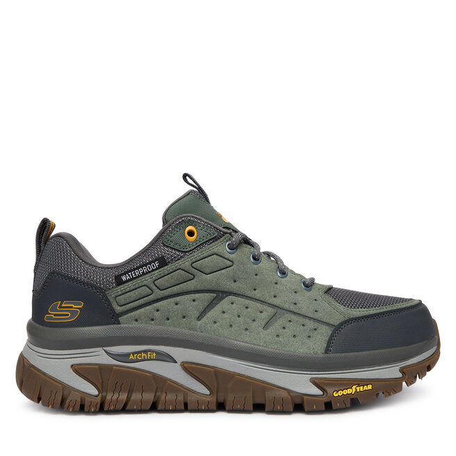 Trekkingi Skechers Arch Fit Road Walker 237688 GRN Khaki - męskie
