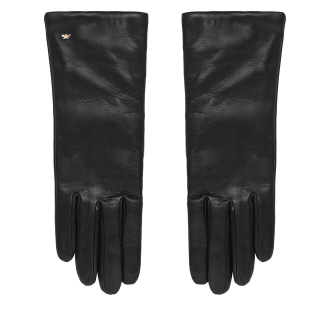 Rękawiczki Weekend Max Mara Wkasenappeshort 2625566045600 Czarny - kobiece