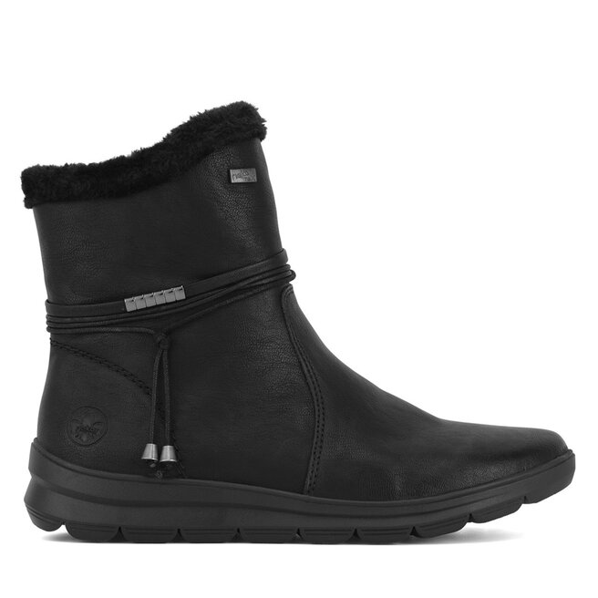 Botki Rieker Z0070-00 Czarny - kobiece