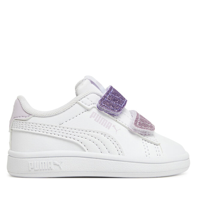 Sneakersy Puma Puma Smash 3.0 L 395610 06 Biały - dziewczęce