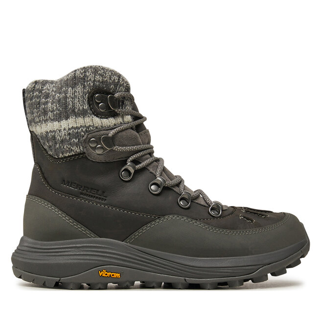 Śniegowce Merrell Siren 4 Thermo Mid Zip Wp J038208 Szary - kobiece