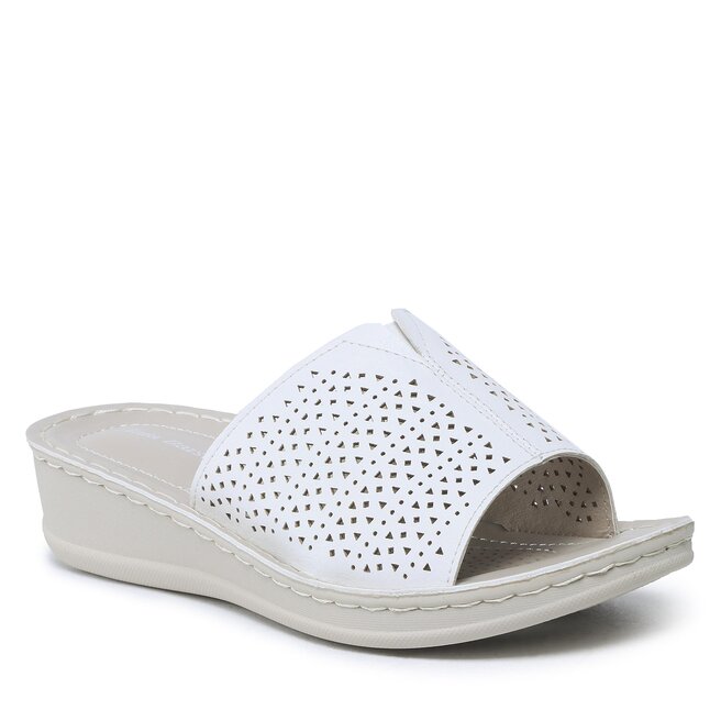 Klapki Clara Barson WSS20520-03 Biały -
