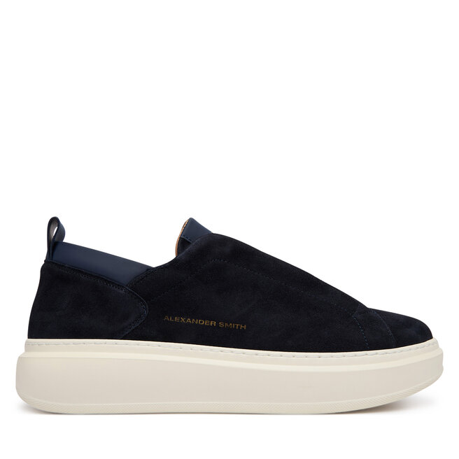 Sneakersy Alexander Smith WembleyMan ASBEWLM-0104 Granatowy - męskie