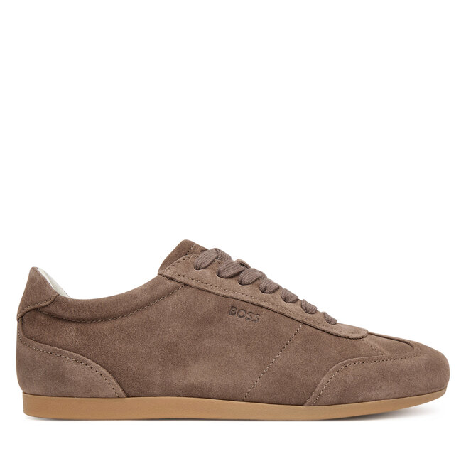 Sneakersy BOSS Solenne 50575226 Brązowy - kobiece