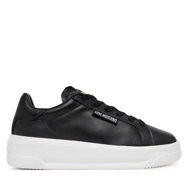 Sneakersy LOVE MOSCHINO JA15195G1NIA300Z37 Czarny - kobiece