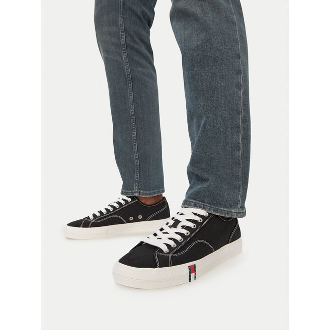 Tenisówki Tommy Jeans Archive Vulc Y2K EM0EM01674 Czarny - męskie