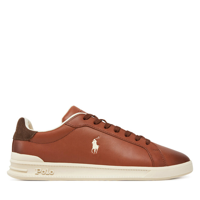 Sneakersy Polo Ralph Lauren Heritage Court II 809965073001 Brązowy - męskie