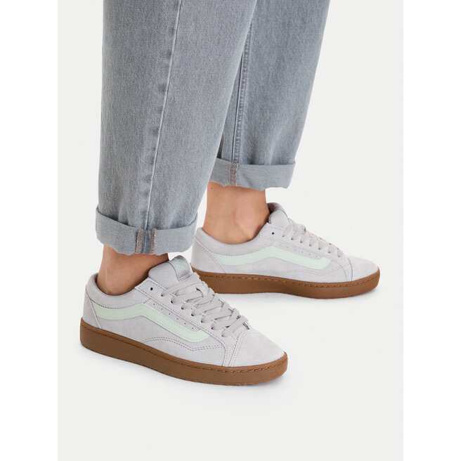 Sneakersy Vans Old Skool 36 Cup VN000Z9J0CS1 Szary - kobiece