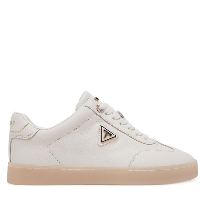 Sneakersy Guess FLJJAZ LEA12 Beżowy - kobiece