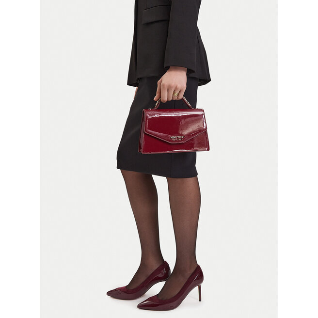 Torebka Nine West CEO-LUSTED ROAD-LH22260 Bordowy -