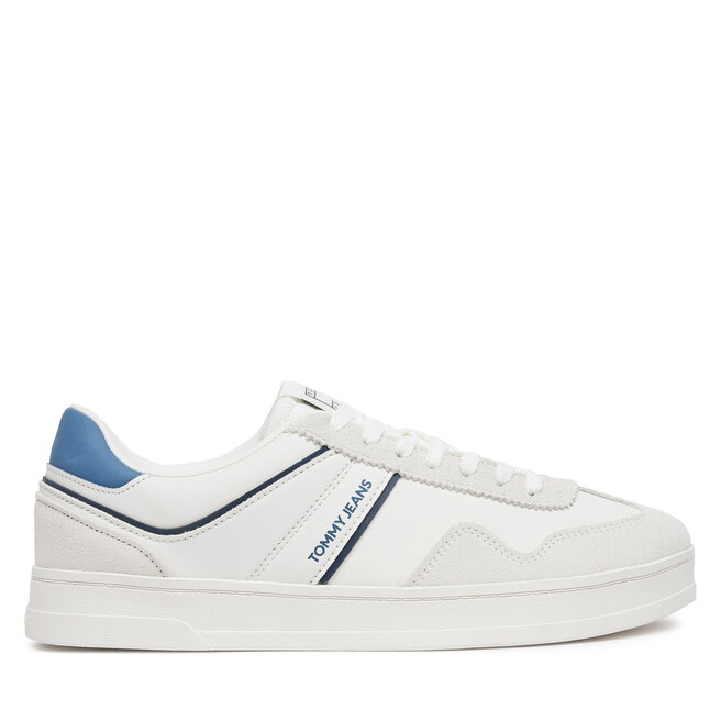 Sneakersy Tommy Jeans The Greenwich Leather EM0EM01524 Beżowy - męskie
