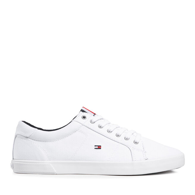 Sneakersy Tommy Hilfiger Iconic Long Lace Sneaker FM0FM01536 Biały - męskie
