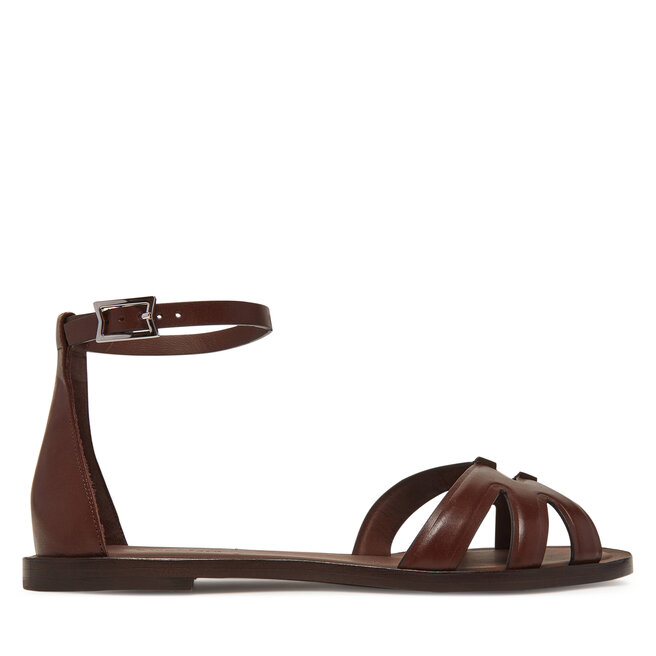 Sandały Max Mara 2514521092600 Brązowy - kobiece