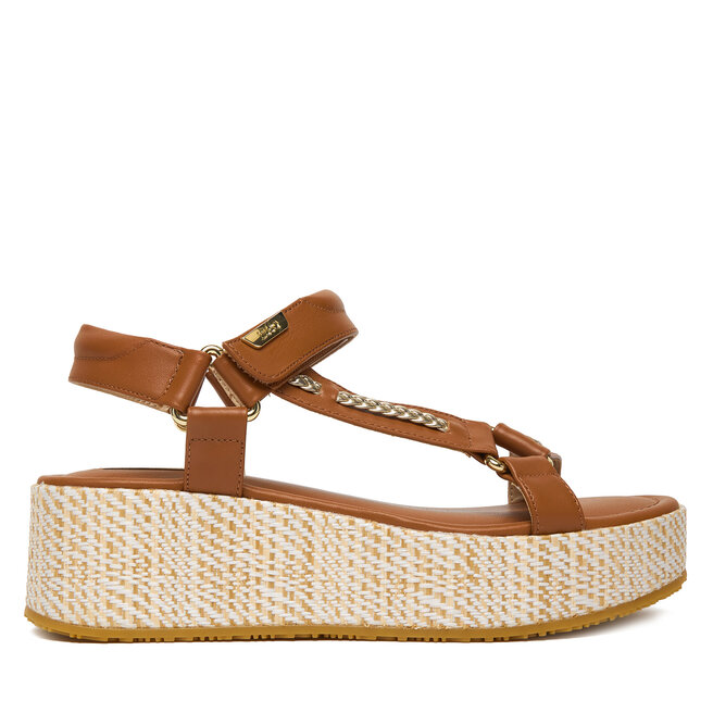 Sandały Liu Jo Flo 05 SA6151 P0102 Brązowy - kobiece