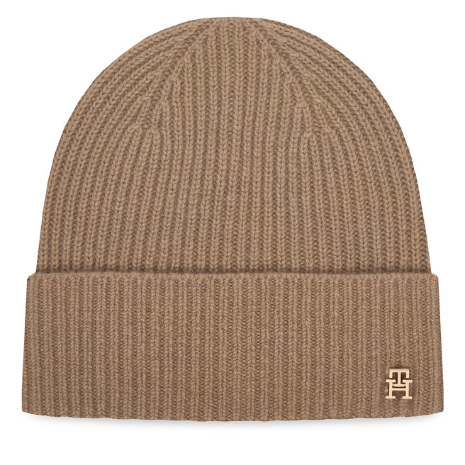 Czapka Tommy Hilfiger AW0AW19098 Beżowy -