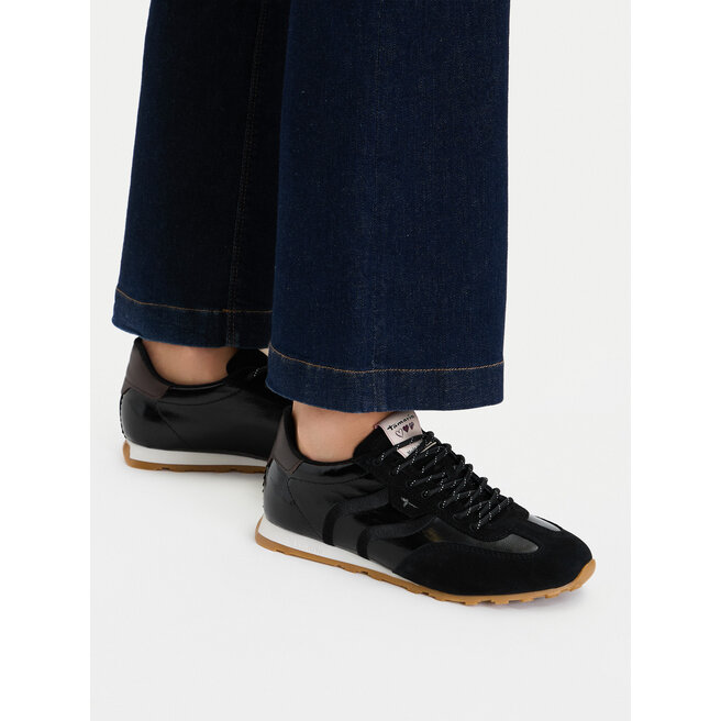 Sneakersy Tamaris 1-23614-46 Czarny - kobiece
