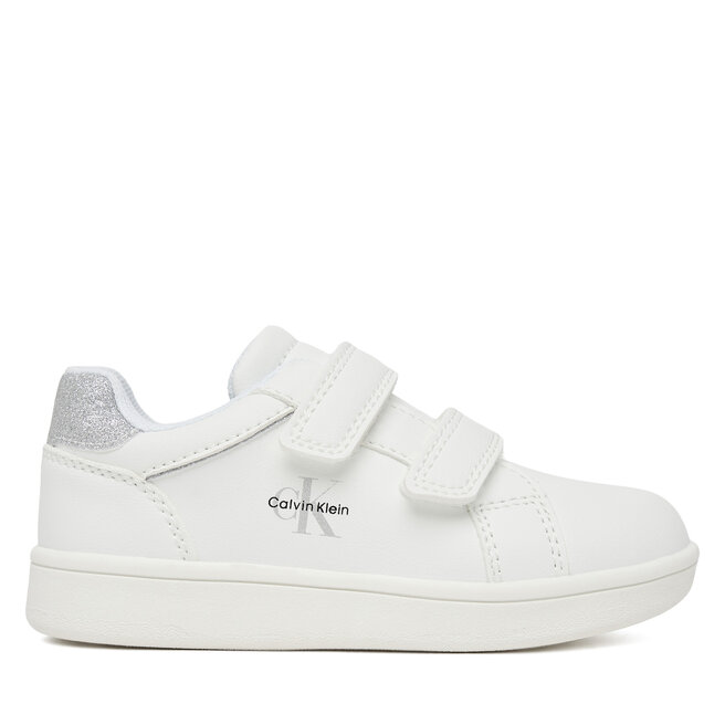 Sneakersy Calvin Klein Velcro V1A9-83207-0196X025 M Biały - dziewczęce