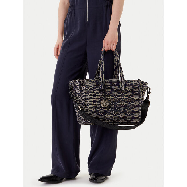 Torebka Emporio Armani EW000370 AF12993 FB237 Granatowy -