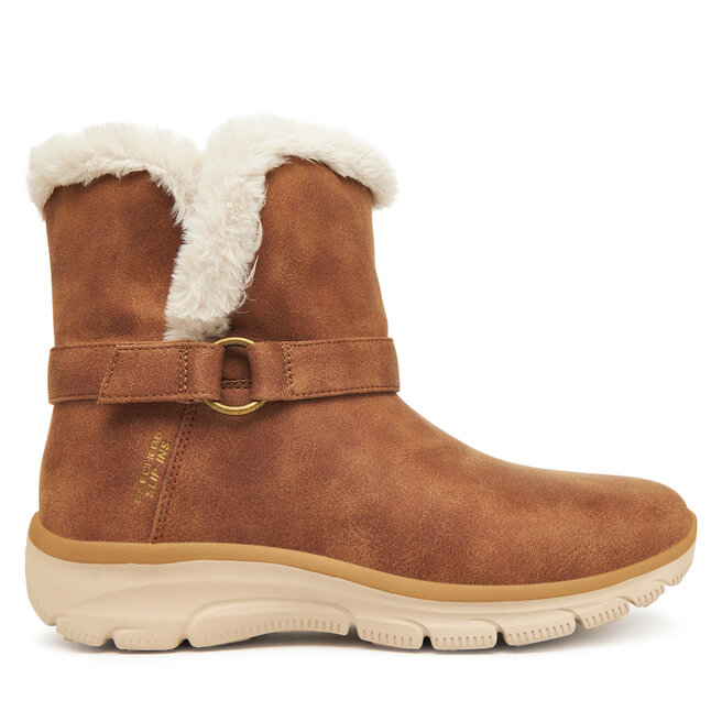 Botki Skechers Easy Going 168045/CSNT Brązowy - kobiece