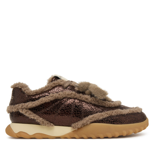 Sneakersy PINKO Gea 02 SS0179P156 Brązowy - kobiece