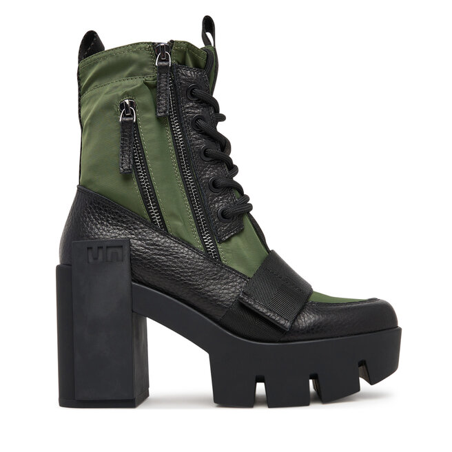 Trzewiki United Nude Grip Combat Mid 10962904165 Khaki - kobiece