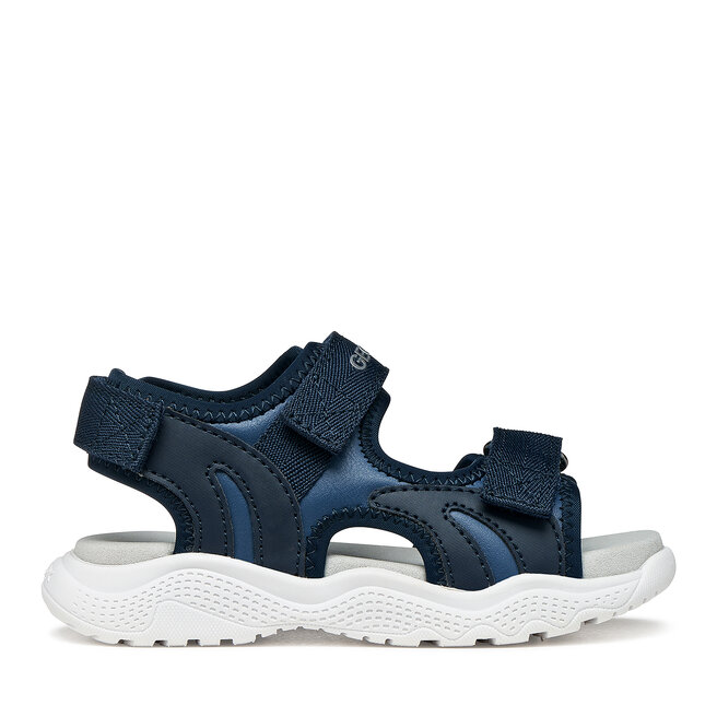 Sandały Geox J Sandal Splush Boy J65GPA 05415 C0700 D Granatowy - chłopięce