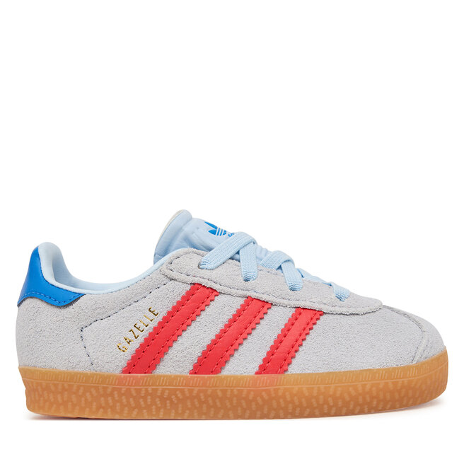 Sneakersy adidas Gazelle Comfort Closure Elastic Laces KI4037 Niebieski jasny - dziewczęce
