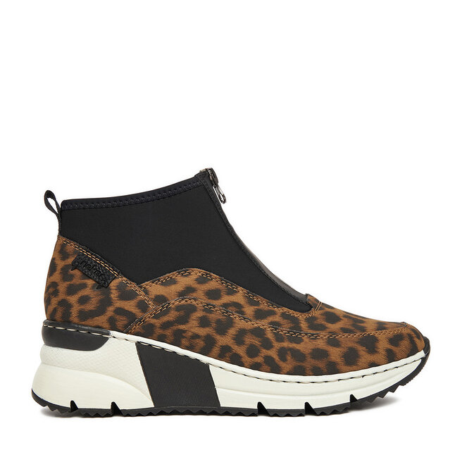 Botki Rieker CEO-N6352-90 Czarny - kobiece