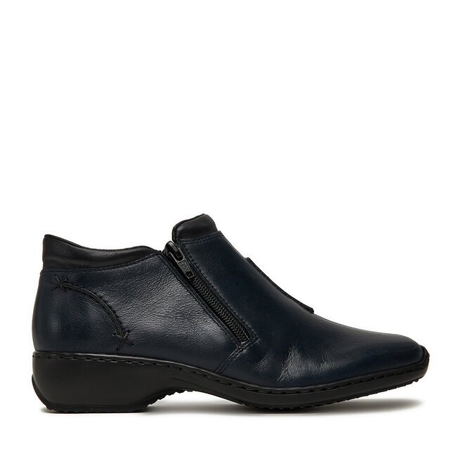 Botki Rieker L3882-15 Granatowy - kobiece