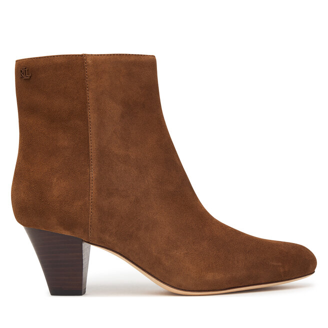 Botki LAUREN RALPH LAUREN 802P15713002 Brązowy - kobiece