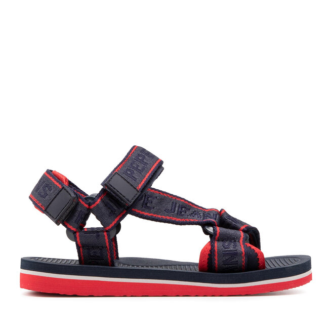Sandały Pepe Jeans Pool Tape Boys PBS90043 Granatowy - chłopięce