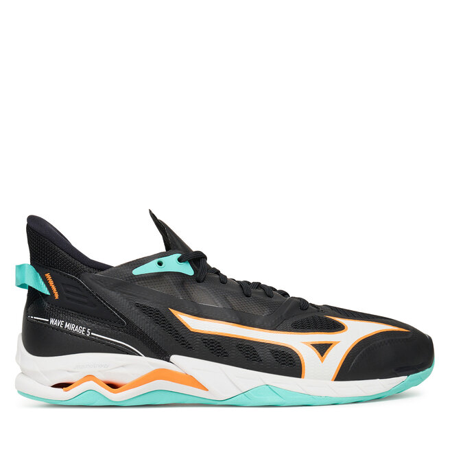 Buty halowe Mizuno Wave Mirage 5 X1GA2350 Czarny - męskie