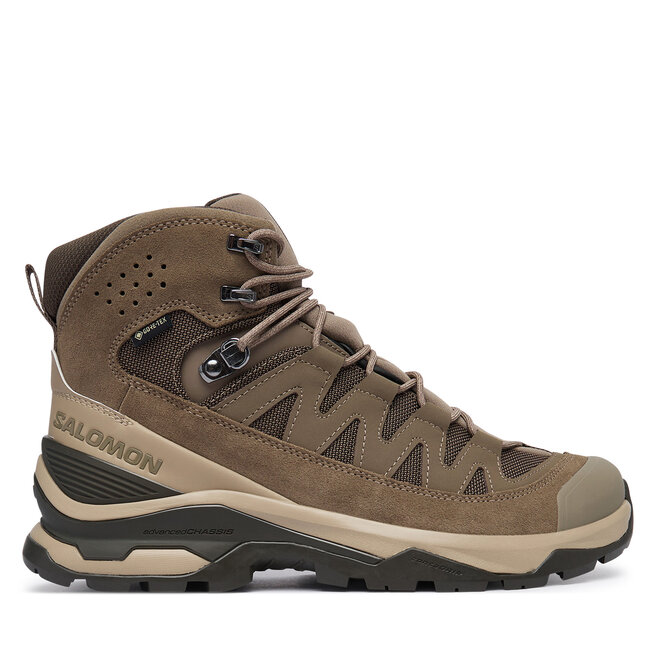 Trekkingi Salomon Quest Echo Gtx L49146400 Brązowy - męskie