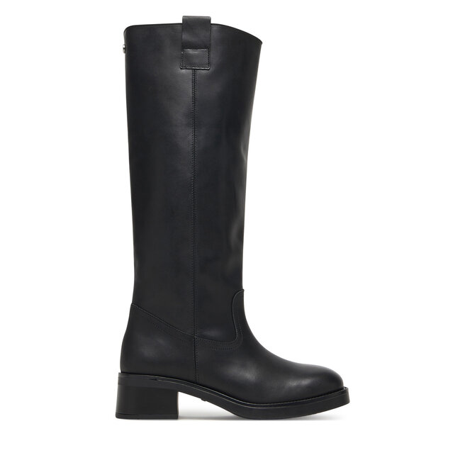 Kozaki Steve Madden Banner SM11003092 Czarny - kobiece
