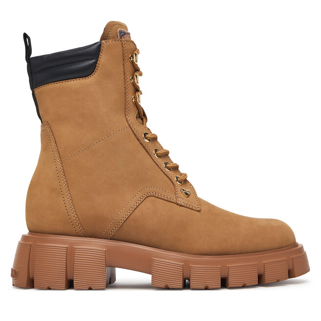 Trzewiki LOVE MOSCHINO JA24205G0PIP0200 Brązowy jasny - kobiece