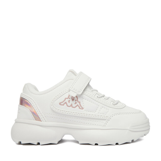 Sneakersy Kappa CEOWB-SS24-3CK10 Biały - dziewczęce