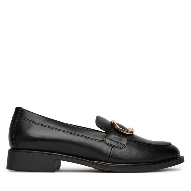Loafersy MEXX MX/013C-RST Czarny - kobiece