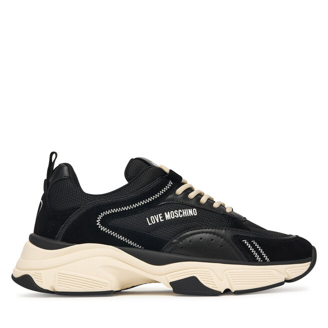 Sneakersy LOVE MOSCHINO JA15426G1PIQO00A Czarny - kobiece