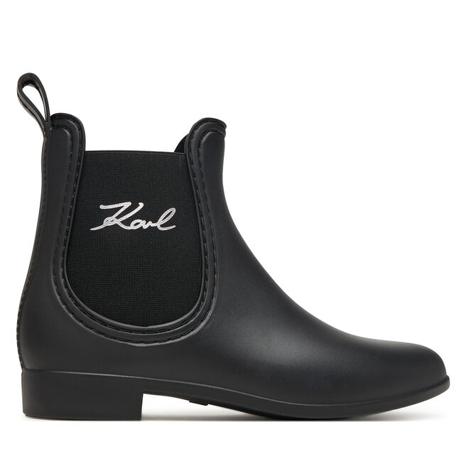 Kalosze KARL LAGERFELD KL94775 Czarny - kobiece