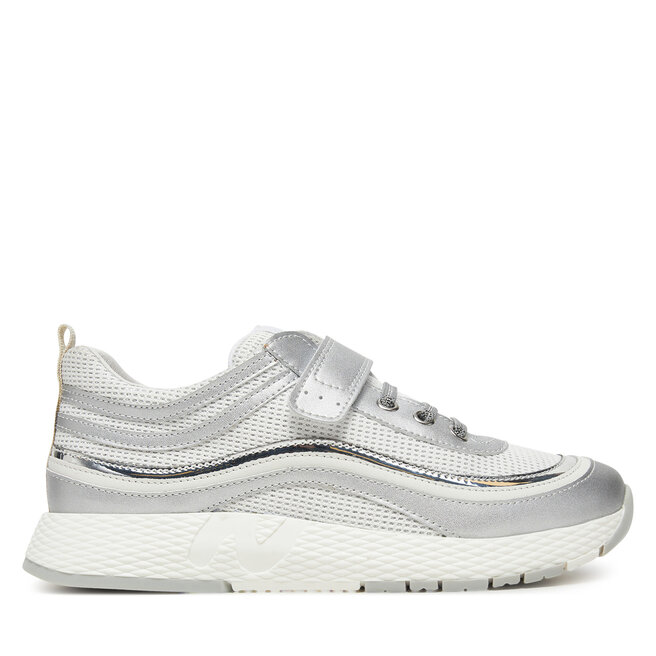 Sneakersy Naturino Miska Vl 2019017-03-1Q23 D Srebrny - dziewczęce