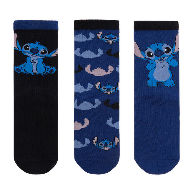 Skarpety długie Disney Classics CEO-ACCCS-AW25-219DCLS(3-PACK) Czarny - dziecięce