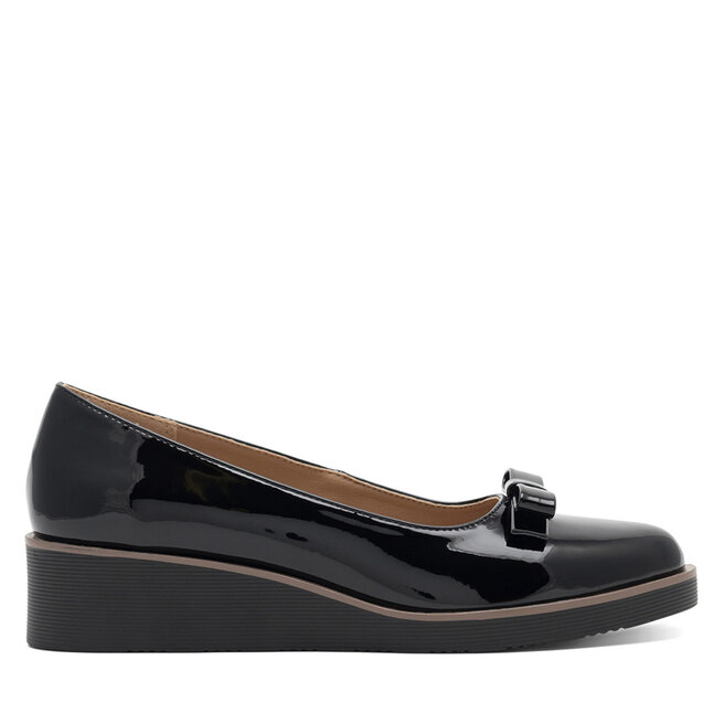 Baleriny Clara Barson WYL3395-3 Czarny -